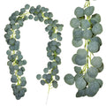 Leaves Eucalyptus Vine Simulated Eucalyptus Vine Wedding Decoration Arrangement Vine Green Plants Dense Eucalyptus