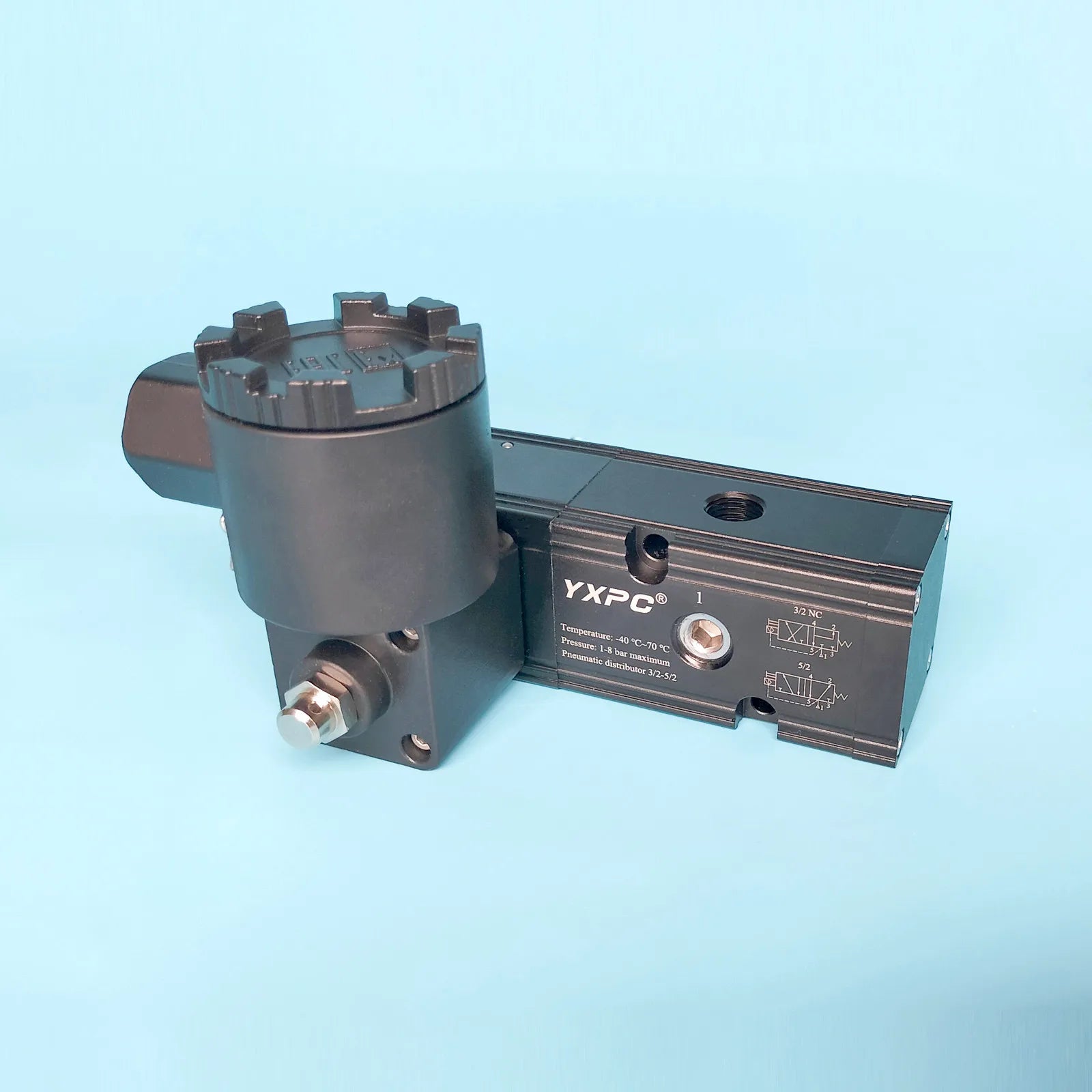 NEW Waterproof Low Temperature Resistant 5/2 3/2 Control Exd 220 Volt Atex 1/4 Explosion-proof Solenoid Valve