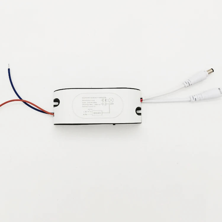 Automatic Emergency LED Driver Dual AC-DC 3W Plastic Ceiling Light with 180mins Backup