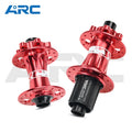 ARC Bearing Hub MTB 28 32 36 Holes MT007F/R HG 11S Black / Red/Blue Mountain Bike Disc Brake Hub