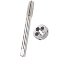 HUAZHICHUN 1PC 5/16-40UNS Tap + 1PC 5/16-40UNS Die  HSS Tap and Die Set Right Hand Tap