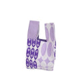 2023 Knitted Checkerboard Shoulder Bag New Retro Plaid Ladies Casual Tote Handbags