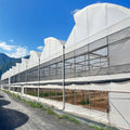 Model SP-P-S Stable Serrated Multi-Span Greenhouse - Agricultural Plastic Film Structure for Vegetables/Flowers Cultivation