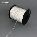 High Visibility Grey 0.25mm 0.5mm 1mm 2mm Double Sided Flat Reflective Yarn for Weaving