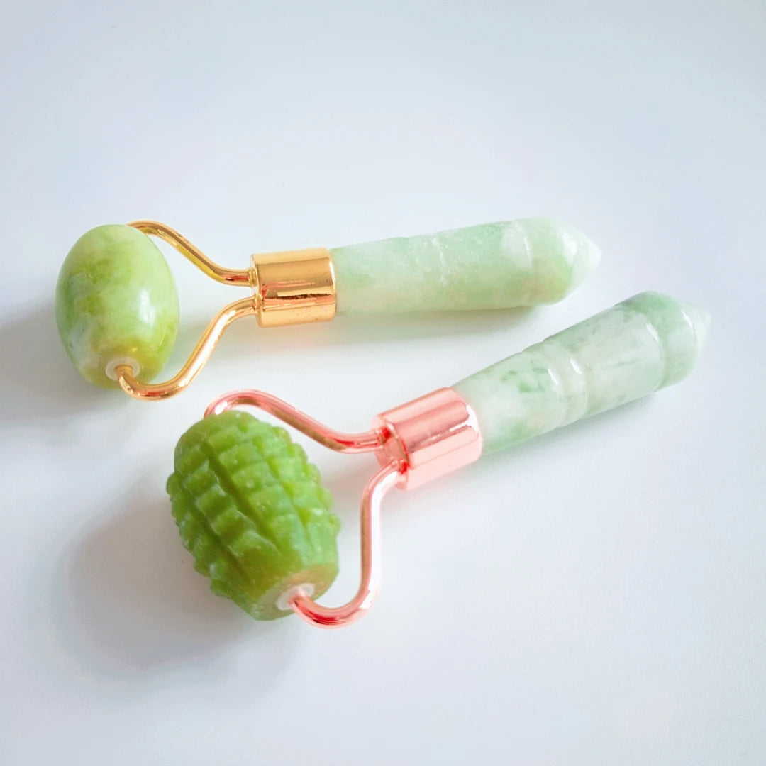 Diy Gifts for Kids Gua Sha Set Face Mini Xiuyan Spiky Mini Jade Roller Privet Label Skin Care