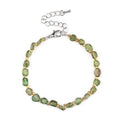 Hot Sale Religious Irregular Green Apatite Agate Crystal Stone Beads Bracelet Charm Fashion Unisex Bracelet As Gift Selection