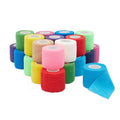 5cm Polyester Self-Adhesive Cohesive Bandage Football Sports Tape Soccer Grip Sock Wrist Wraps Knee Support Soft Finger Guard