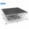 ESI Cheap Lightweight 4'x4' Folding Portable Stage Unit Outdoor Event Collapsible Stage