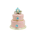 SHINNYGIFTS Two-Layer Metal Pewter Enamel Trinket Box Plated Birthday & Wedding Favor Keepsake Medal for Souvenirs & Memorabilia