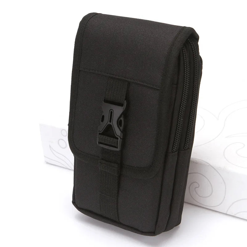 Outdoor Tactical Belt Waist Pouch Security Purse Phone Carrying Case for Running for Outdoor Sports