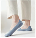 Wholesale Good Quality Men's Summer Sports Casual Combed Cotton Invisible Socks Breathable Anti-odor Solid Color No Show Socks