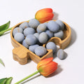 Crystal Tumbled Natural Angelite Rock Crystal Healing Stones Angelite Tumbled Palm for Home Decoration