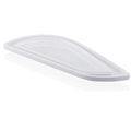 Restaurant Tableware Creative Irregular Dinner Serving White Melamine Plate