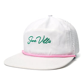 5 Panel Sport Snapback Rope Laser Cut Hole Cap Rope Made Embroidered logo Snapback Cap Polyester