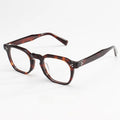 Acetate square Glasses Frame Men Transparent Grey Optical Eyeglasses for Women clear Lens