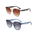 Factory Customized Wholesale High Quality Plastic Sunglasses Cheap Fashion Large square Frame Plastic Sunglasses 2024 2025