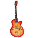 Weifang Rebon 6 String Ricken Semi Hollow Body Electric Guitar in Cherry Sunburst Colour