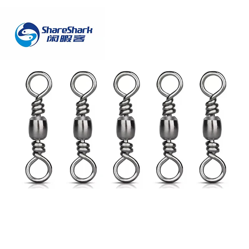 Fishing Swivel Tackle Sea Fishing Swivel Accessories Connector Brass Fishing Barrel Swivels