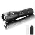 High Power Aluminum Waterproof T6 Zoomable Flash Light Rechargeable Emergency Led Tactical Flashlights Torches for Sale