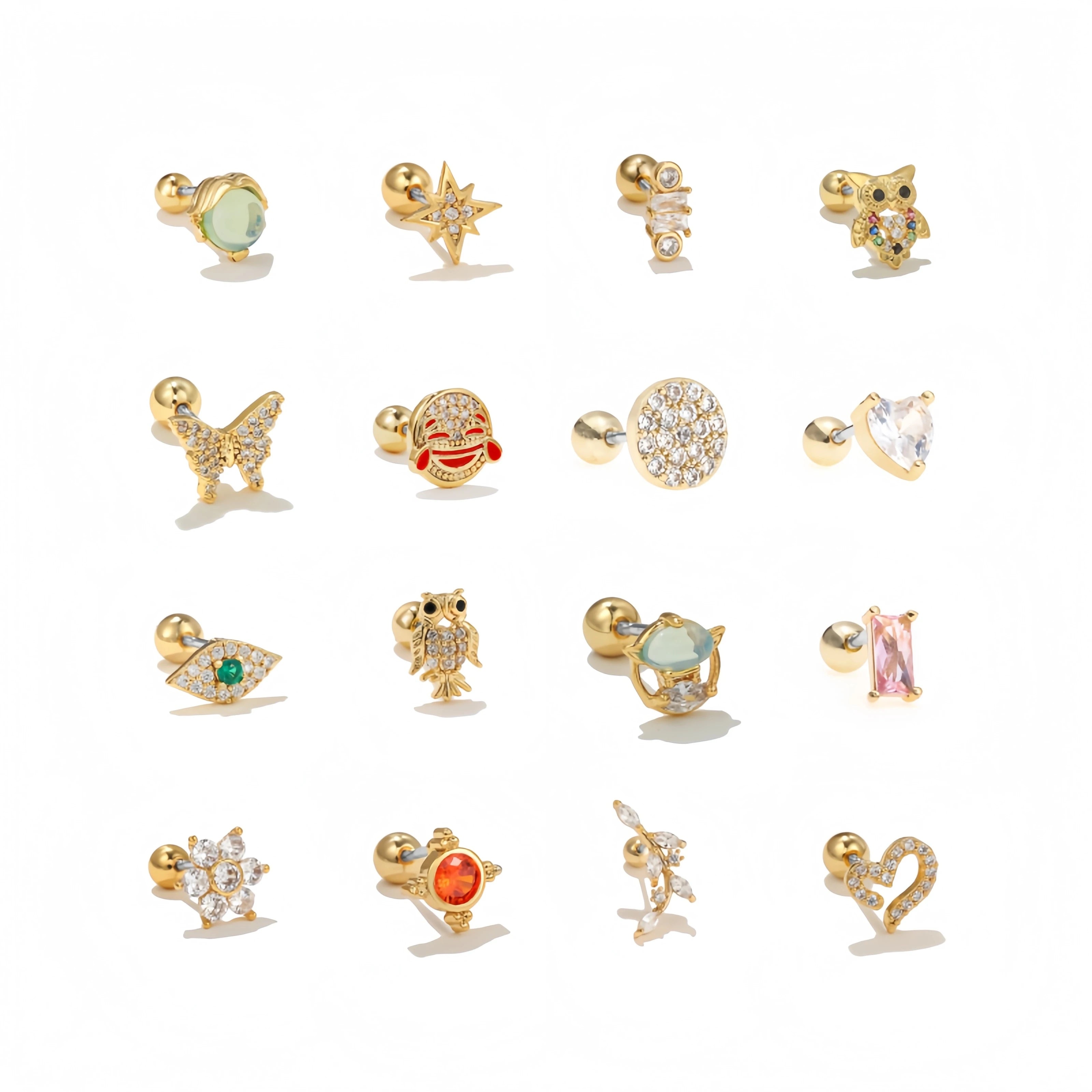 Hypoallergenic 3A Zircon Stud Earrings Titanium Posts Ideal for Women with Professional Style