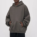 Blank Pullover Cotton Hoodie Men Oversized Streetwear Heavyweight French Terry Custom Oversize Hoodies