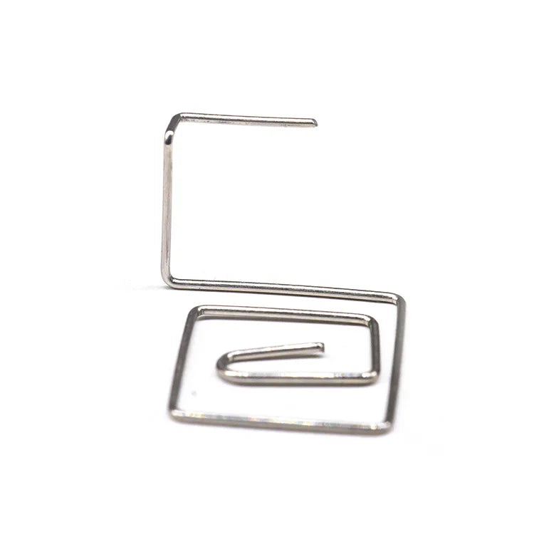 Custom-Shaped Metal Nickel-Plated Wire Square Display Stand Anti-Rust