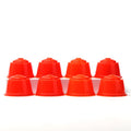 Best Selling for Reusable Eco-Friendly CE Certified PP Coffee Capsule 30ml Brown Durable Empty Plastic with Lid