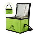 Market Foil Lining Wholesale Thermal Insulated Cooler Bags for 6 Cans 3 Layer Insulated Bag USA Insulated Food Delivery Bag