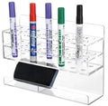 Modern Acrylic Pen Holder Factory Wholesale Custom Wall Mounted Clear Acrylic Marker Holder for Dry Erase Board