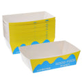 Factory Custom Design Printed Disposable Cardboard Food Container Boxes Trays for Hot Dog Sandwich Takeaway Delivery Packaging