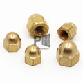 M3 M4 M5 M6 M8 M10 M12 Brass Cap Hex Nuts  DIN1587 Decorative Dome Head Cover Semicircle Acorn Nut