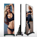 2025 Latest Customizable Full Color Indoor Poster LED Display P2 P2.5 Floor Standing Digital Screen Poster LED Screen for Ads MegaBDM