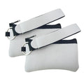 Hot Sell White Color Personalized Small Handbag Zipper Cosmetic Bag Sublimation Card Bag