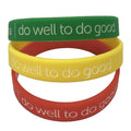 Customized Silicone Wristband Professional Silicone Bracelet Manufacturer Debossed Printer Rubber Sport Wristband for Event