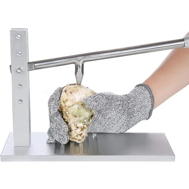 Commercial Manual Open Oyster Machine Oyster Opener Scallops Seafood Open Shell Tool Stainless Steel Oyster Sheller