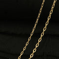 No Tarnish 14K Gold Filled Cross Cable Chain for Jewelry Making Permanent Findings