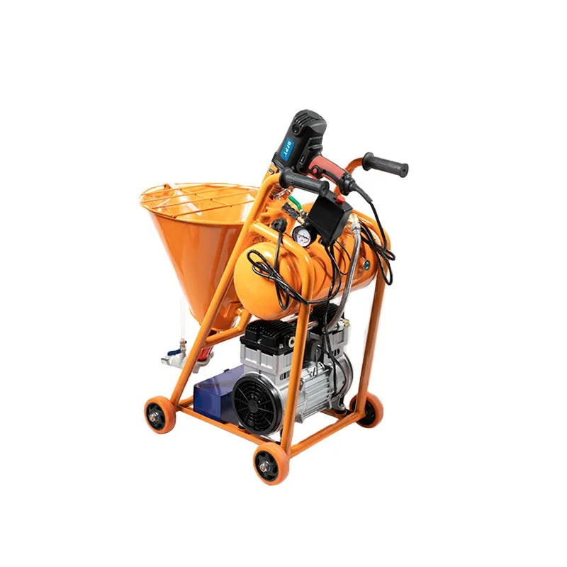 Mini Waterproof Steel Mortar Spraying Grouting Machine Mini Cement Pray Plastering for Wall Floor Injection System Water Stop