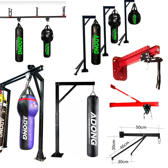 Good Quality Heavy Bag Hanger Movable Boxing Bags System Track Pulley