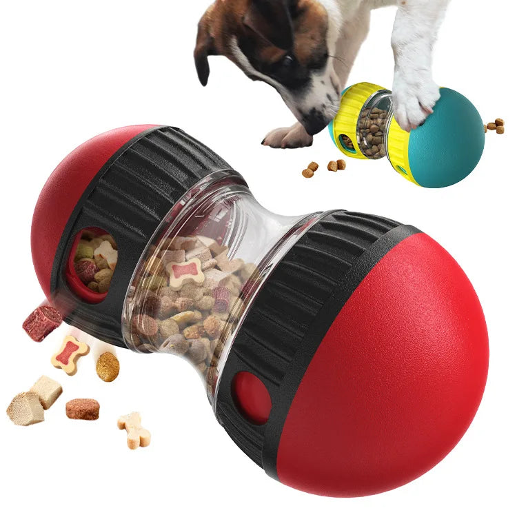 Bargain Promotion Pet Products Fast Food Dispensed Dog Toys Ball Training Therapy for Pet Dogs