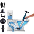 Hot Sale Pipe Plunger Drain Toilet Dredge Toliet Plunger High Pressure Air Drain Blaster Cleaner