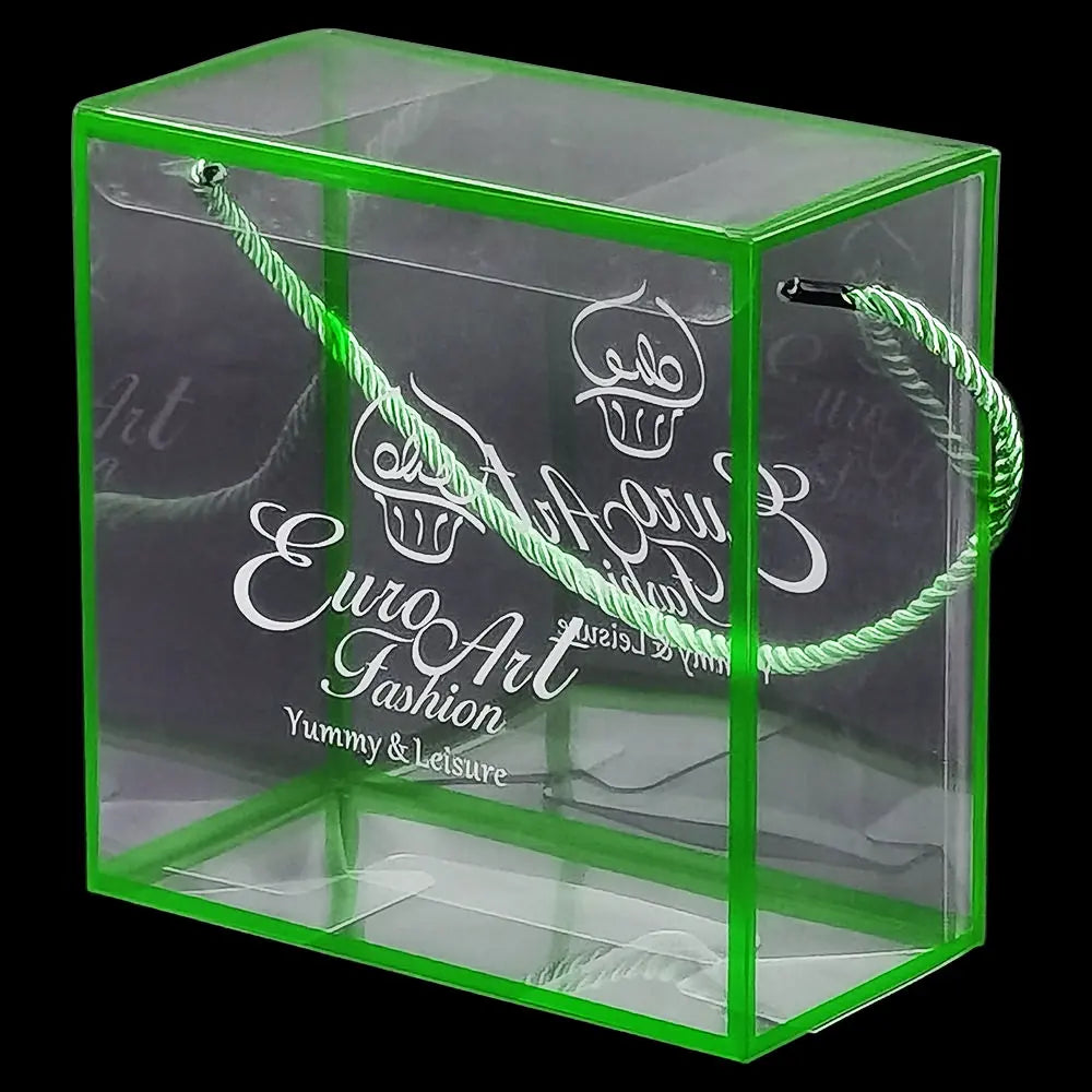 PET Transparent Products Gift Cosmetics Pvc Square Plastic Transparent Box Packaging Box