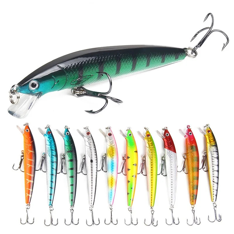 Jerkbait Minnow Hard Baits Crankbait Fishing Lure Set of Wobblers for Pike Trolling Tackle Artificial Bait Kit Swimbait Sea