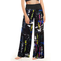 Hot Super Soft Wide Leg Pajama Pants for Women Breathable Plaid Comfy Casual Lounge Yoga Bottoms Flat Front Style for Spring