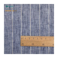 Wholesale French Linen Stripes Fabric Yarn Dyed Linen Stripe Fabric for Clothing Home Textiles Cars Bags