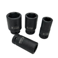Auto Repair Tools OEM Hex Deep Air Impact Socket 3/4" Drive CR-MO Steel Black Phosphate Finish for Industrial Torque Wrench Use