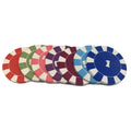 Manufacturer Professional Business Cards Tray with 10g Ceramic Japanese Mahjong and Poker Chips White for Dubai Bahrain