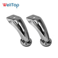Vt-03.125 WELLTOP Furniture Hardware New Design Sofa Leg Replacement Furniture Chrome Legs Feet Cast Iron Legs
