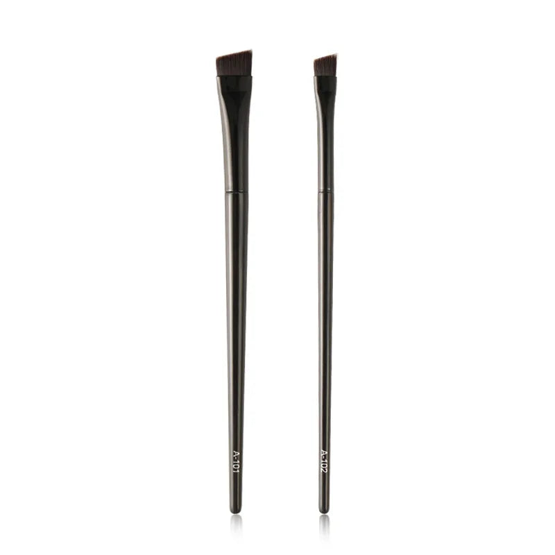 Blade Eyeliner Brush Flat Head Bevel Eyebrow Brush Eye Lying Silkworm Eyebrow Powder Concealer Makeup Brush
