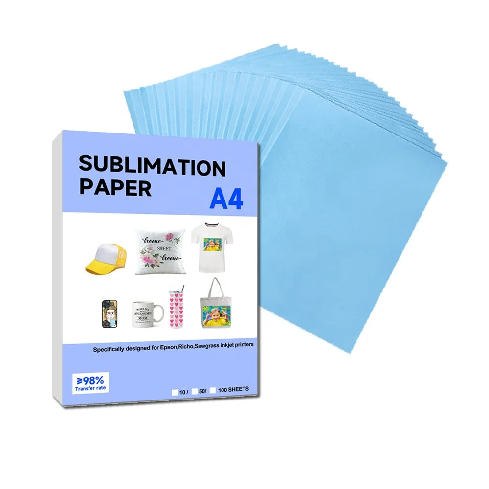 Wholesale A4 Size Heat Transfer Paper Sublimation Printing Paper for Household Sundries Transfer Printer A4 Sublimation Paper