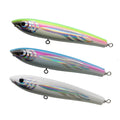 Hard Fishing Lure Wood 70g 120g Artificial Laser Stick Top Water Bait Wooden Pencil Tuna Lures